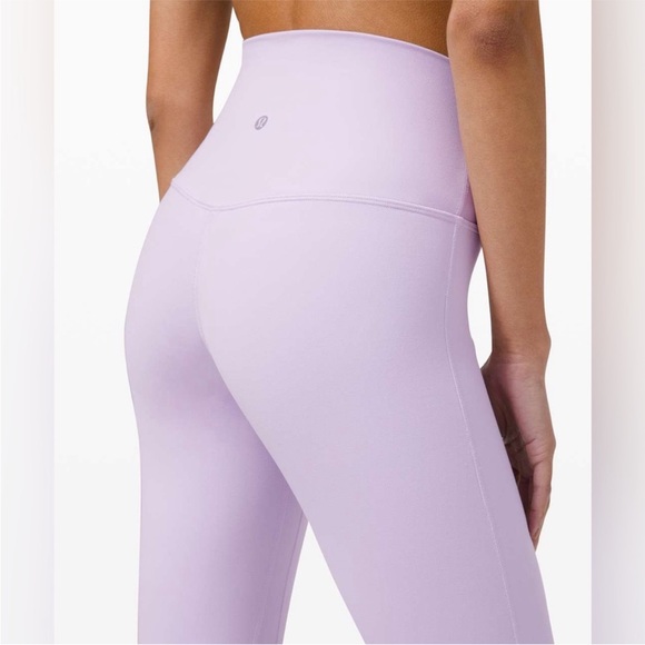 Lululemon Align High Rise Pant 28 inch Lavender Dew Legging Nulu Sz 4 - Picture 4 of 14